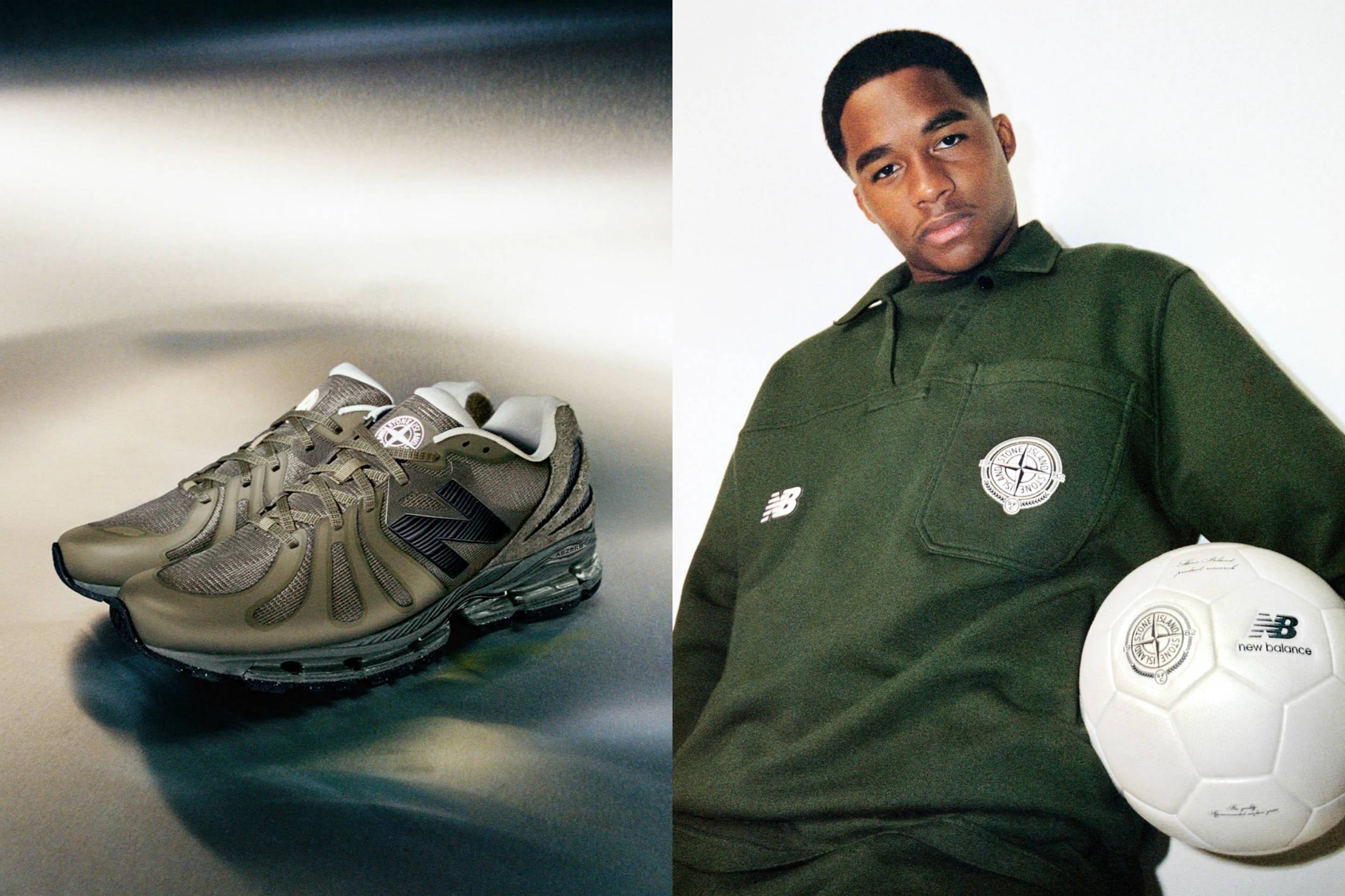 u*n様 Stone  X New Balance 1890 27㎝ Endrick é o rosto da nova coleção Stone Island x New Balance 2026