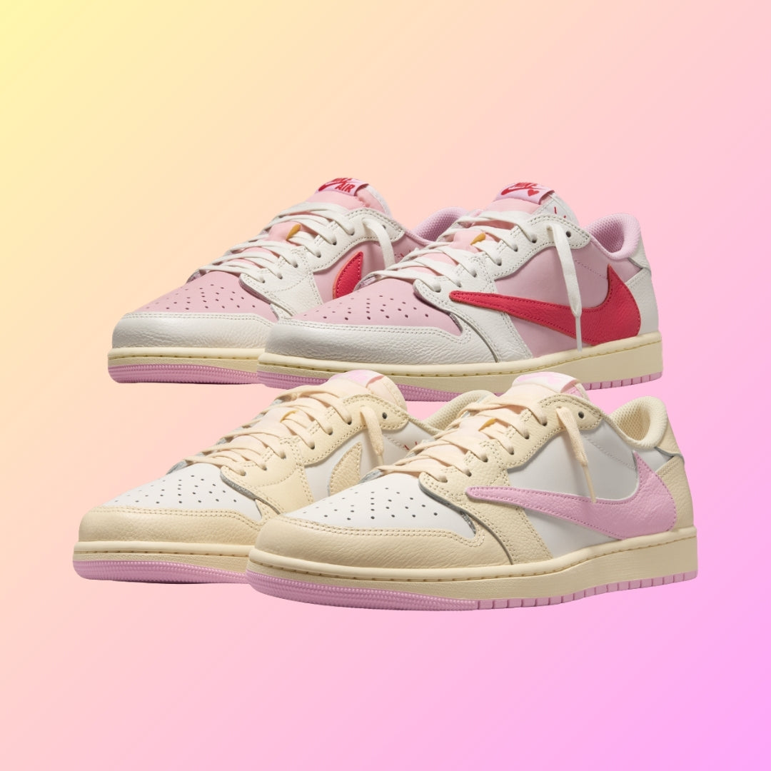 Travis Scott x Air Jordan 1 Low Pink Pack