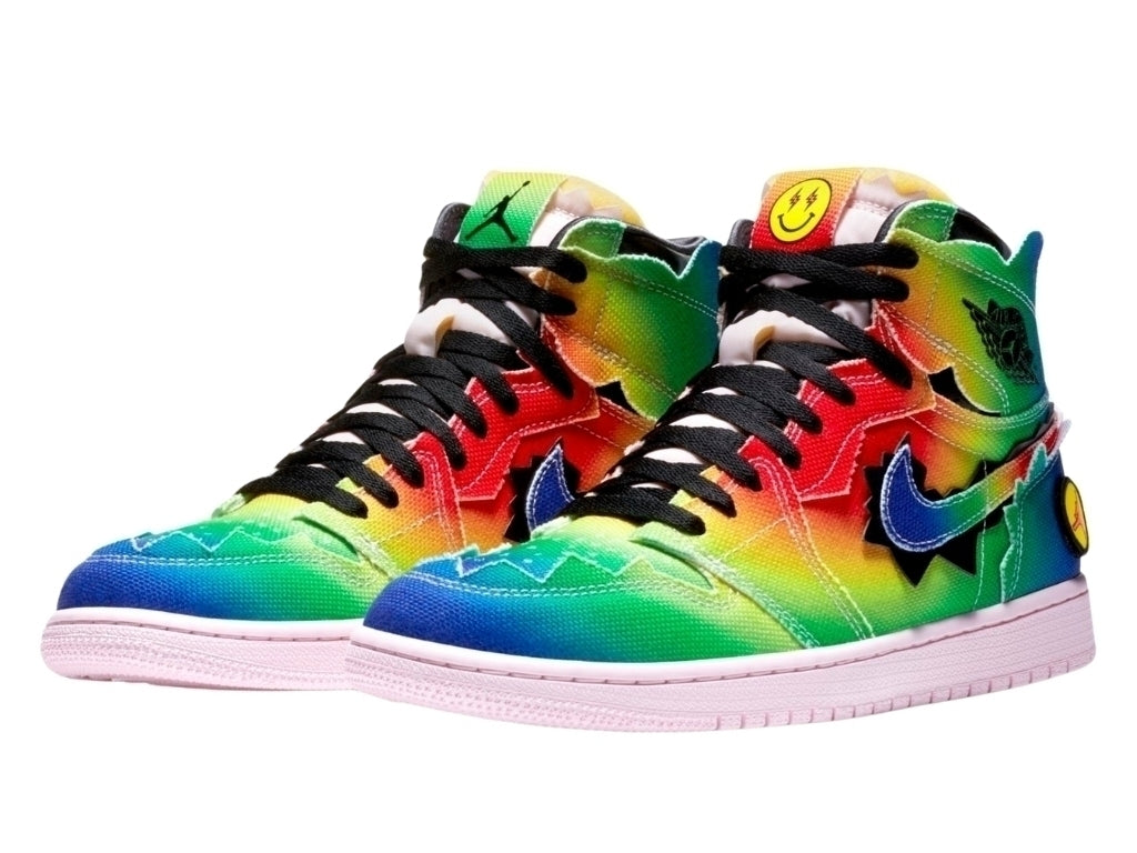 Tênis Nike Air Jordan 1 High J. Balvin x 'Colores Y Vibras'