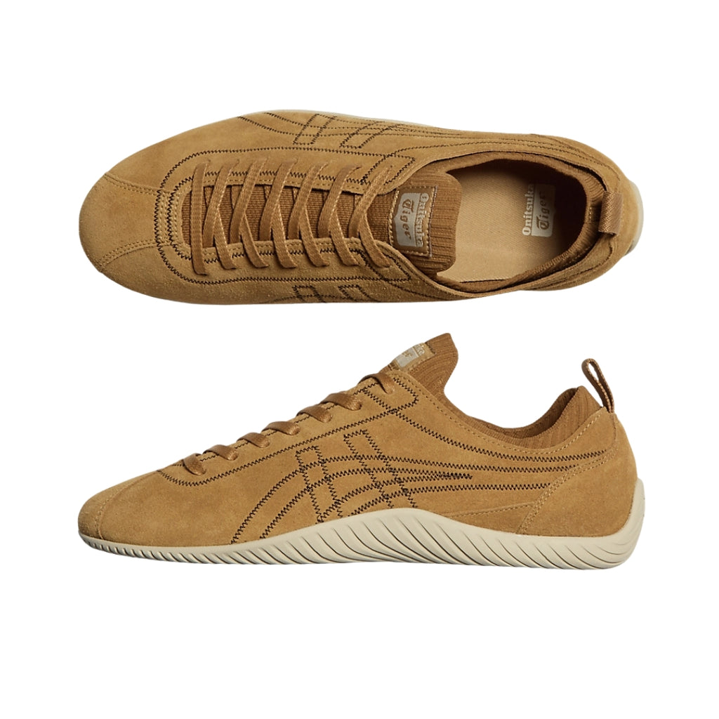 Tênis Onitsuka Tiger SCLAW "Tan Presidio/Black Coffee"