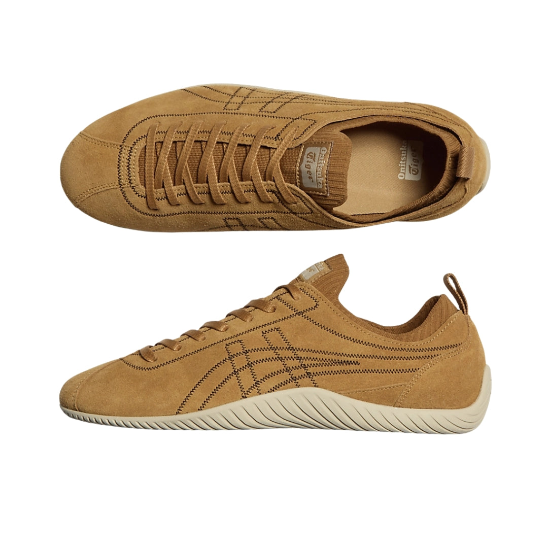 Tênis Onitsuka Tiger SCLAW "Tan Presidio/Black Coffee"