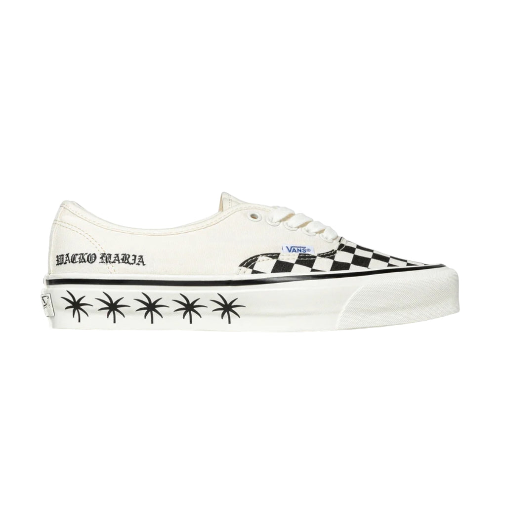 Tênis Vans Premium Authentic x WACKO MARIA "Checkerboard Snow White"