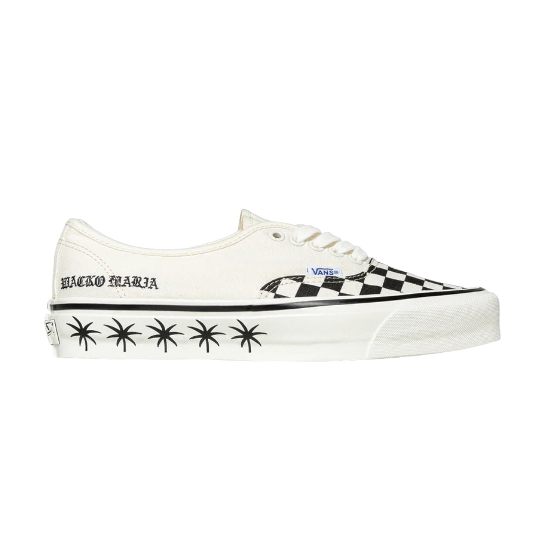 Tênis Vans Premium Authentic x WACKO MARIA "Checkerboard Snow White"