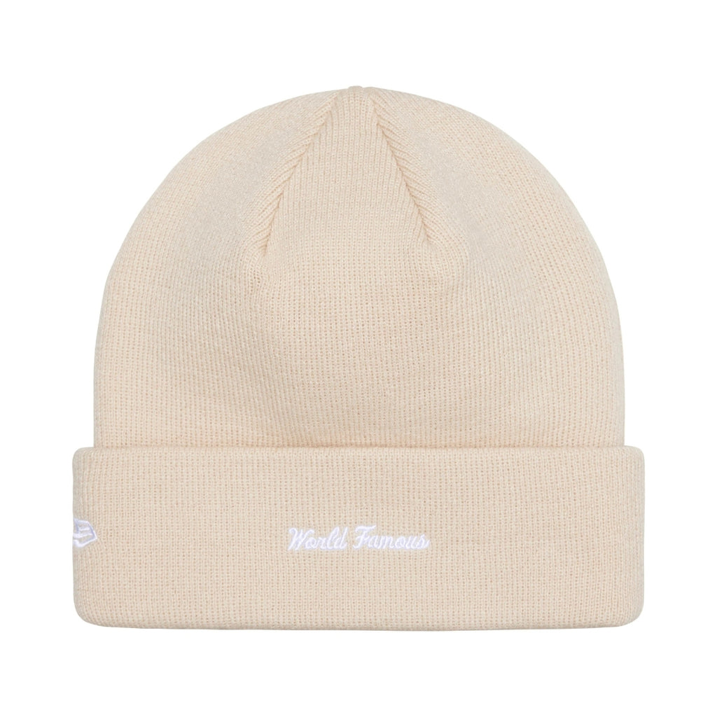 Gorro Supreme New Era Box Logo "Stone"