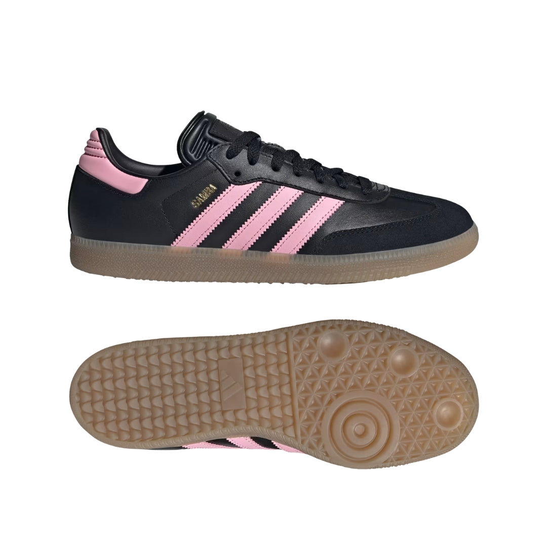 Tênis Adidas Samba Inter Miami Messi "Core Black/Light Pink/Gum"