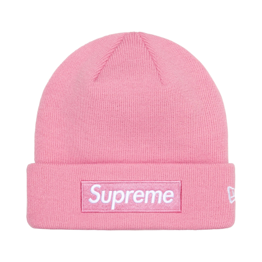 Gorro Supreme New Era Box Logo "Pink"