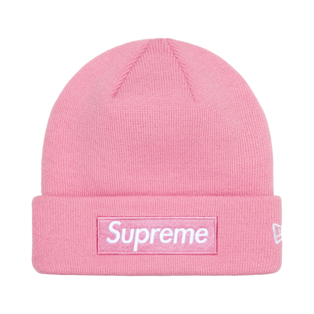Gorro Supreme New Era Box Logo "Pink"