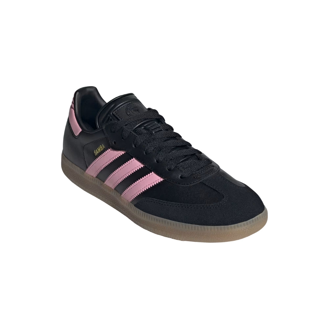Tênis Adidas Samba Inter Miami Messi "Core Black/Light Pink/Gum"