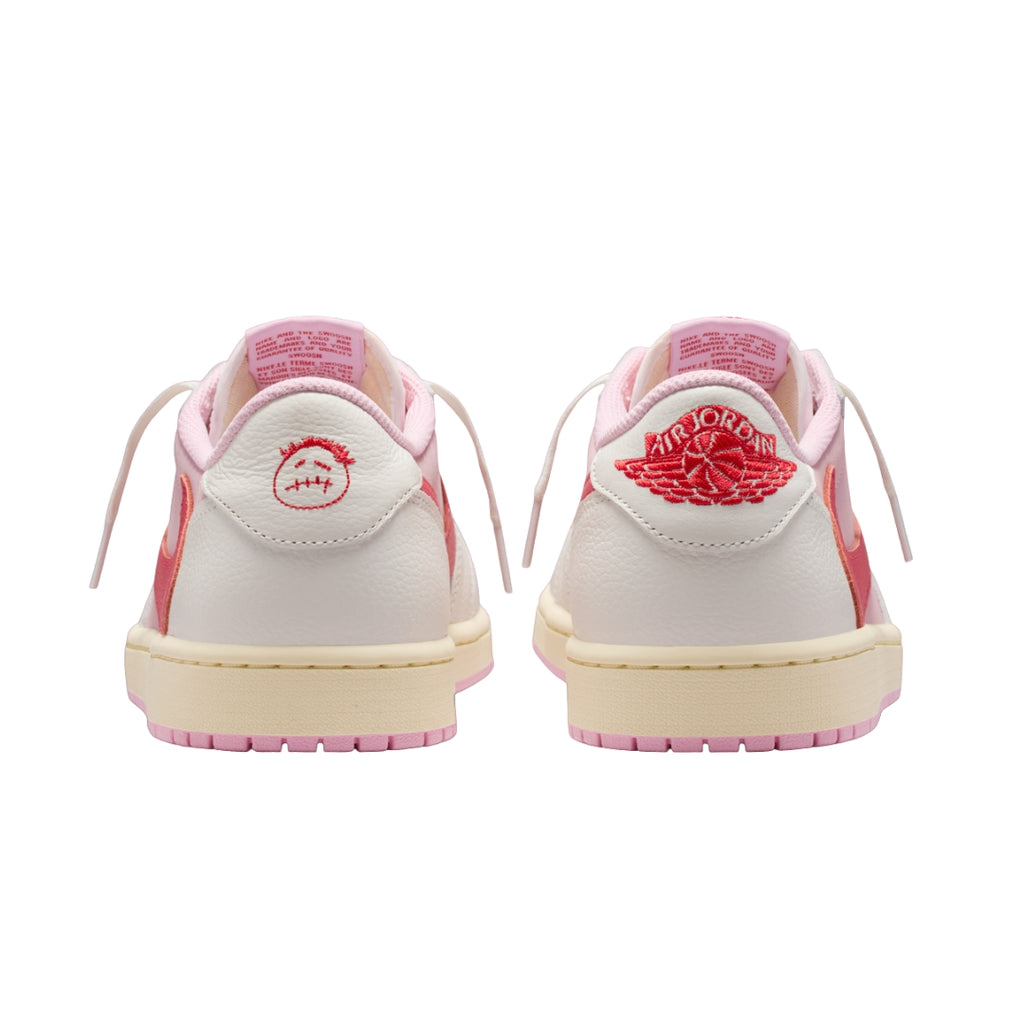 Tênis Nike Air Jordan 1 x Travis Scott "Sail Tropical Pink"
