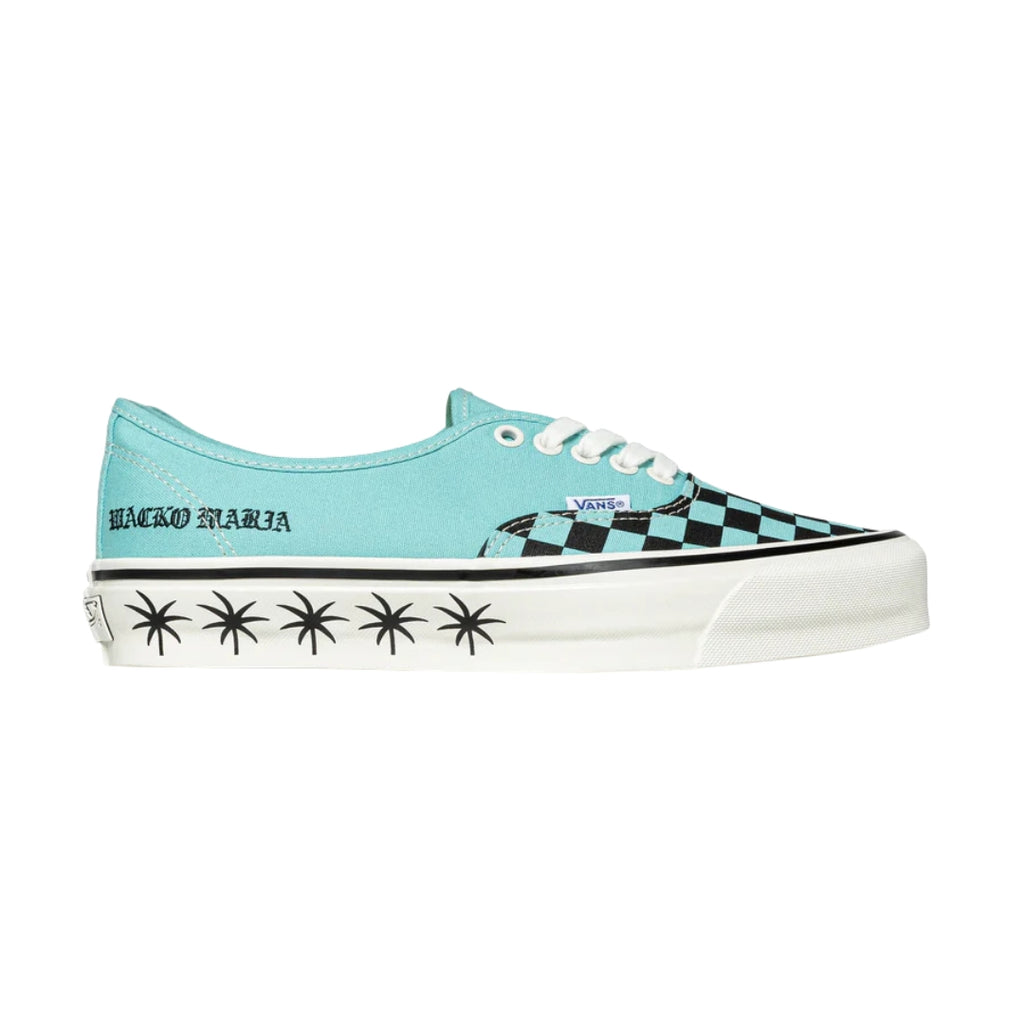 Tênis Vans Premium Authentic x WACKO MARIA "Checkerboard Blue"