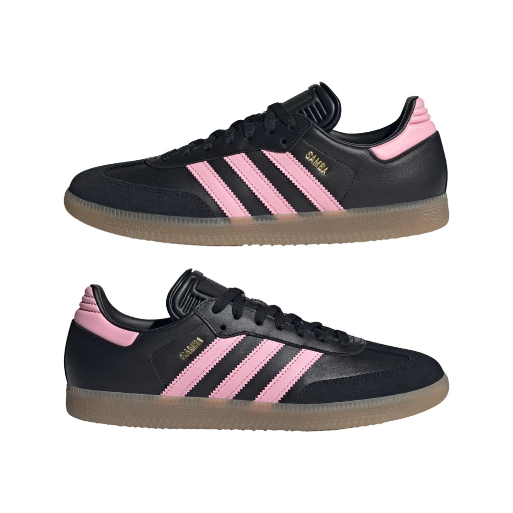Tênis Adidas Samba Inter Miami Messi "Core Black/Light Pink/Gum"
