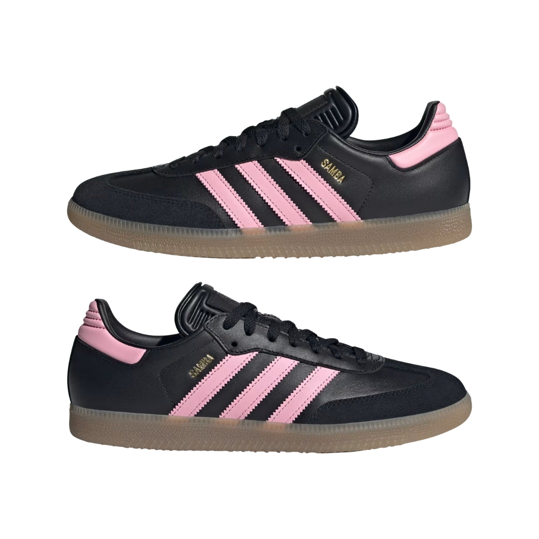 Tênis Adidas Samba Inter Miami Messi "Core Black/Light Pink/Gum"