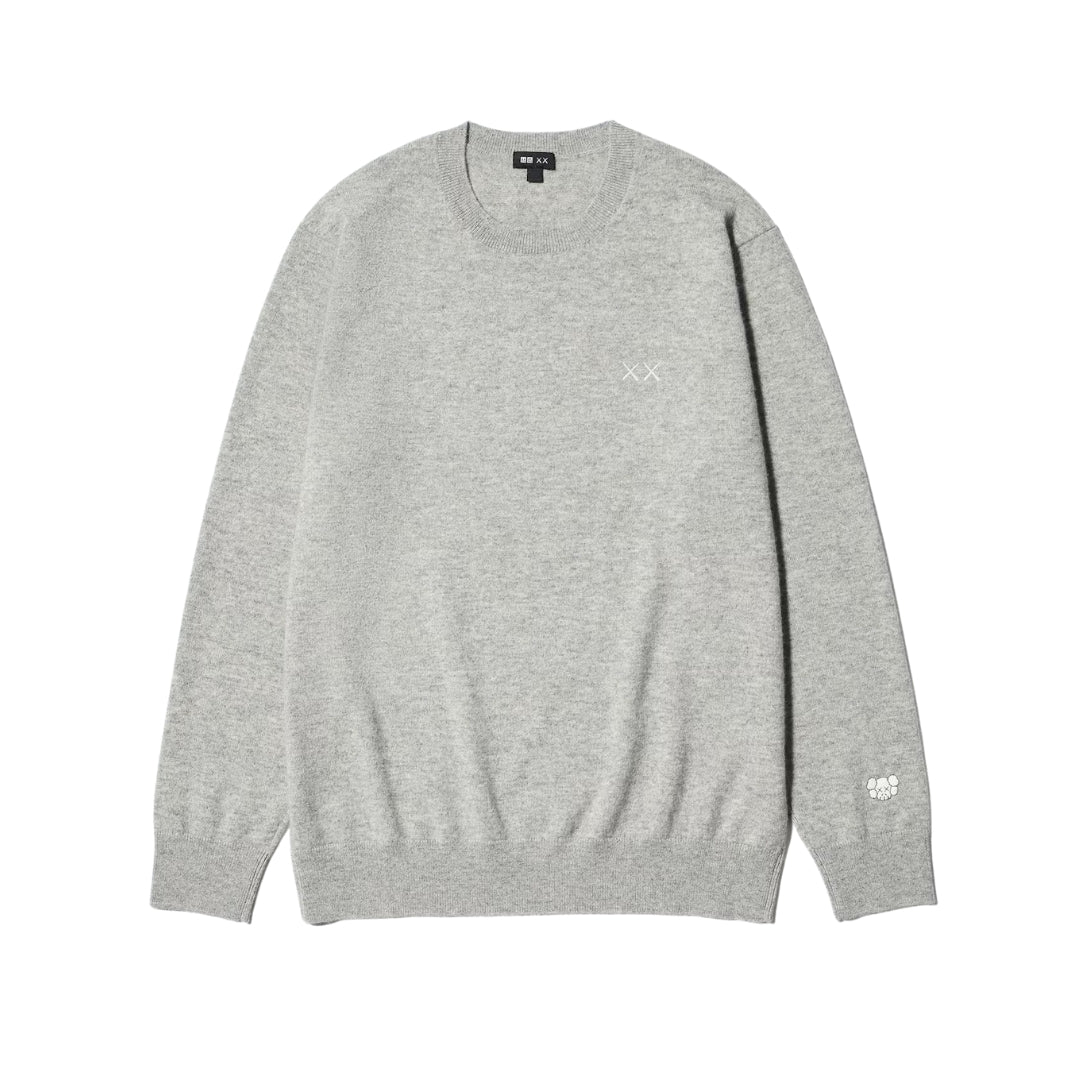 Suéter Uniqlo Gola redonda Cashmere x Kaws