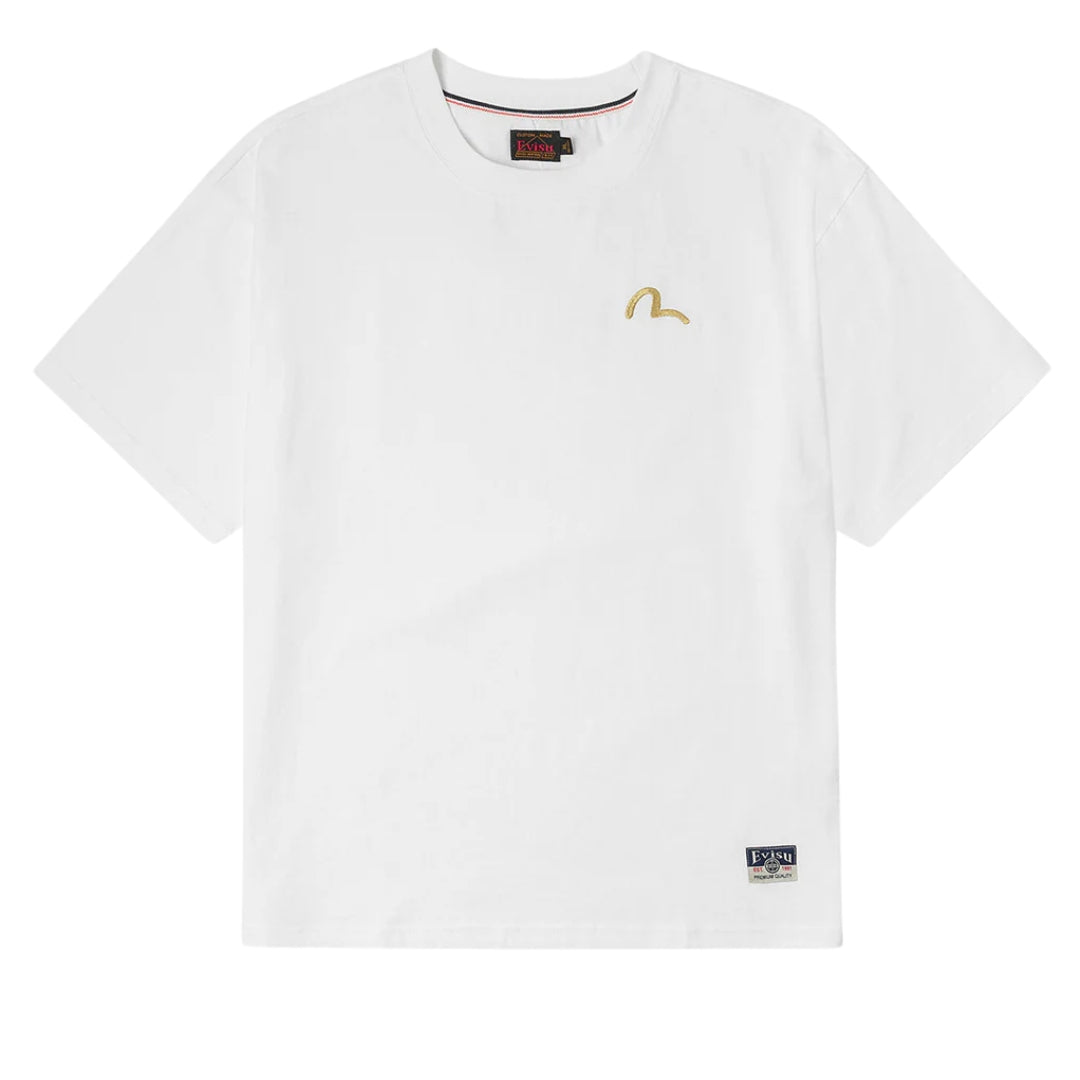 Camiseta EVISU embroidered relaxed fit T-shirt
