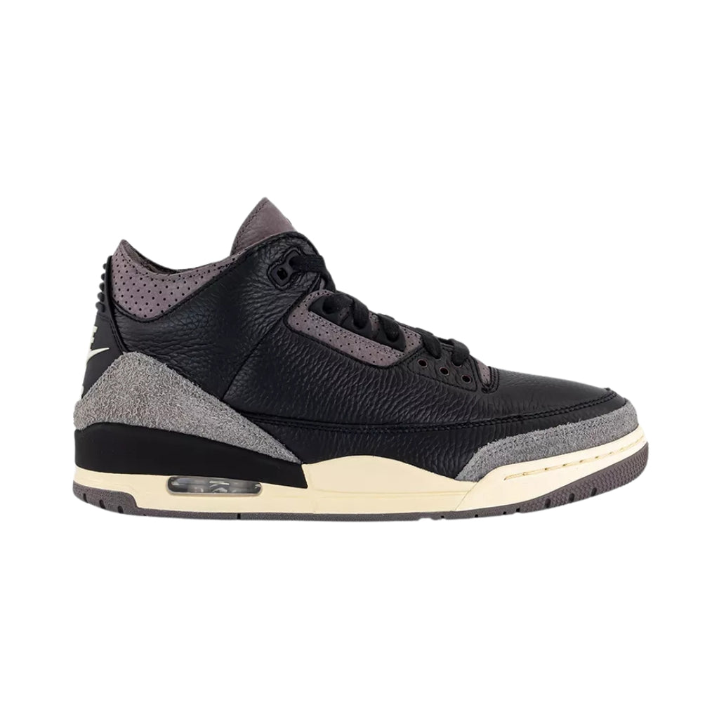 Tênis Nike Air Jordan 3 Retro x A Ma Maniere "Black and Flat Pewter/WYWS"