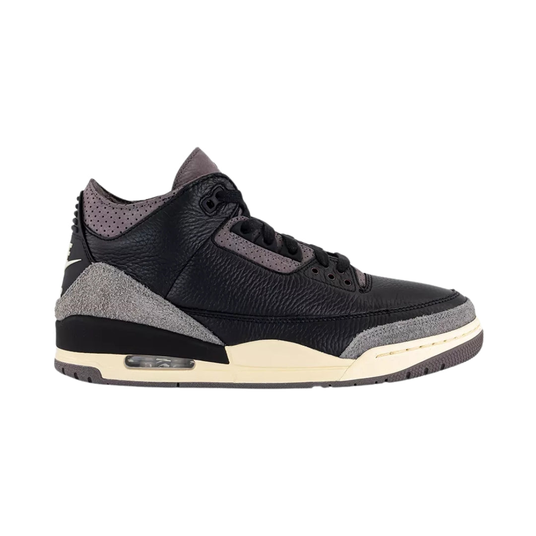 Tênis Nike Air Jordan 3 Retro x A Ma Maniere "Black and Flat Pewter/WYWS"
