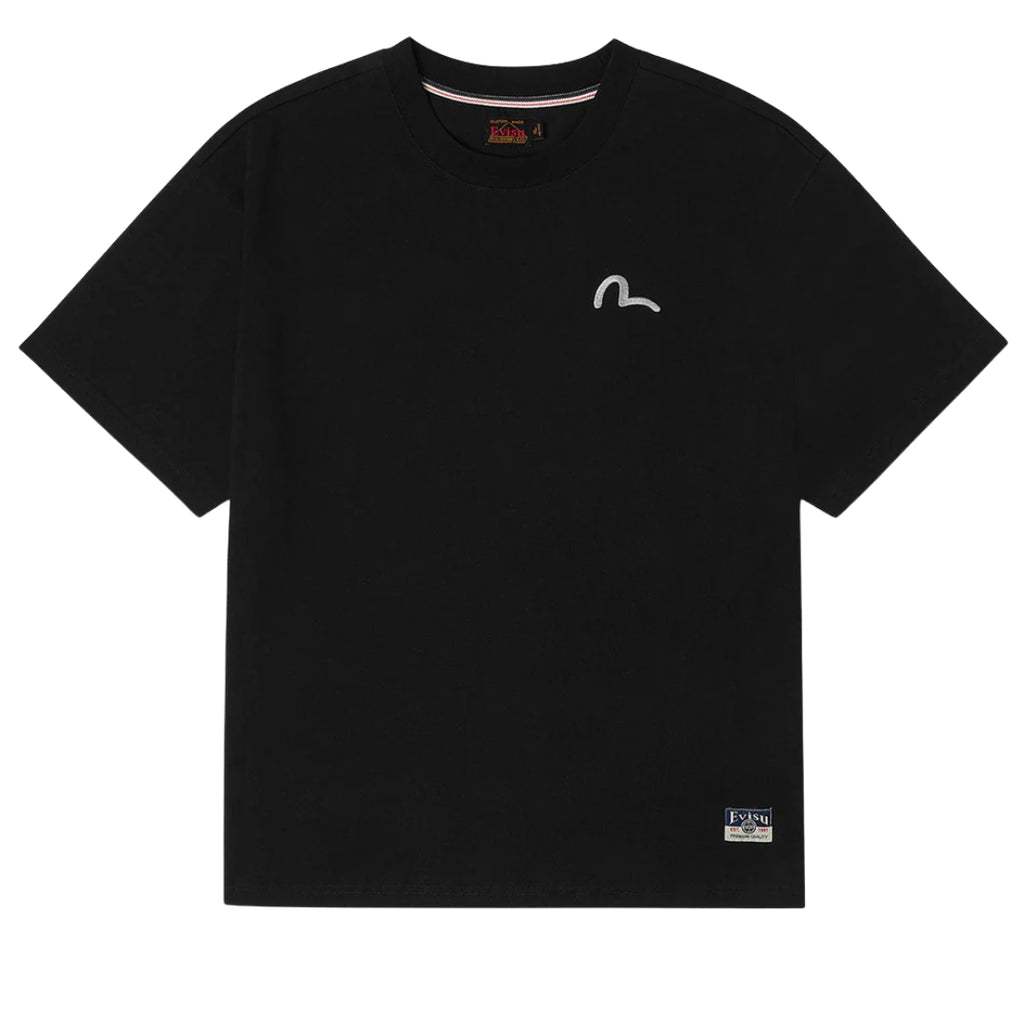 Camiseta EVISU embroidered relaxed fit T-shirt