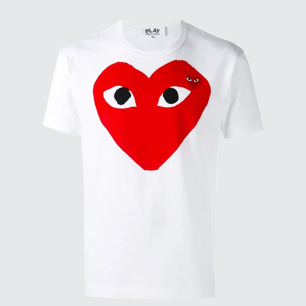Camiseta Comme des Garcons Play Red Heart Emblem T-shirt