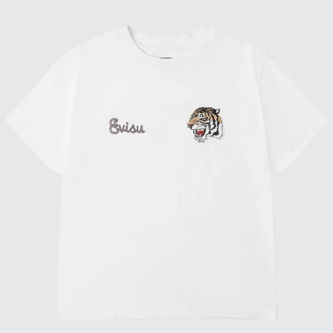Camiseta EVISU Archive Print Relaxed Fit T-Shirt