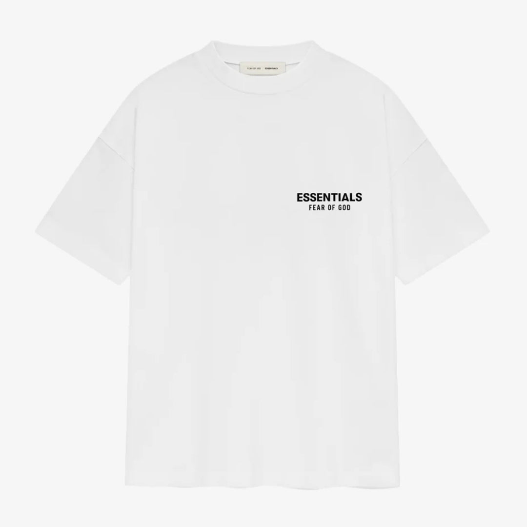 Camiseta Fear of God Essentials Classic Short Sleeve Tee Bright "White"