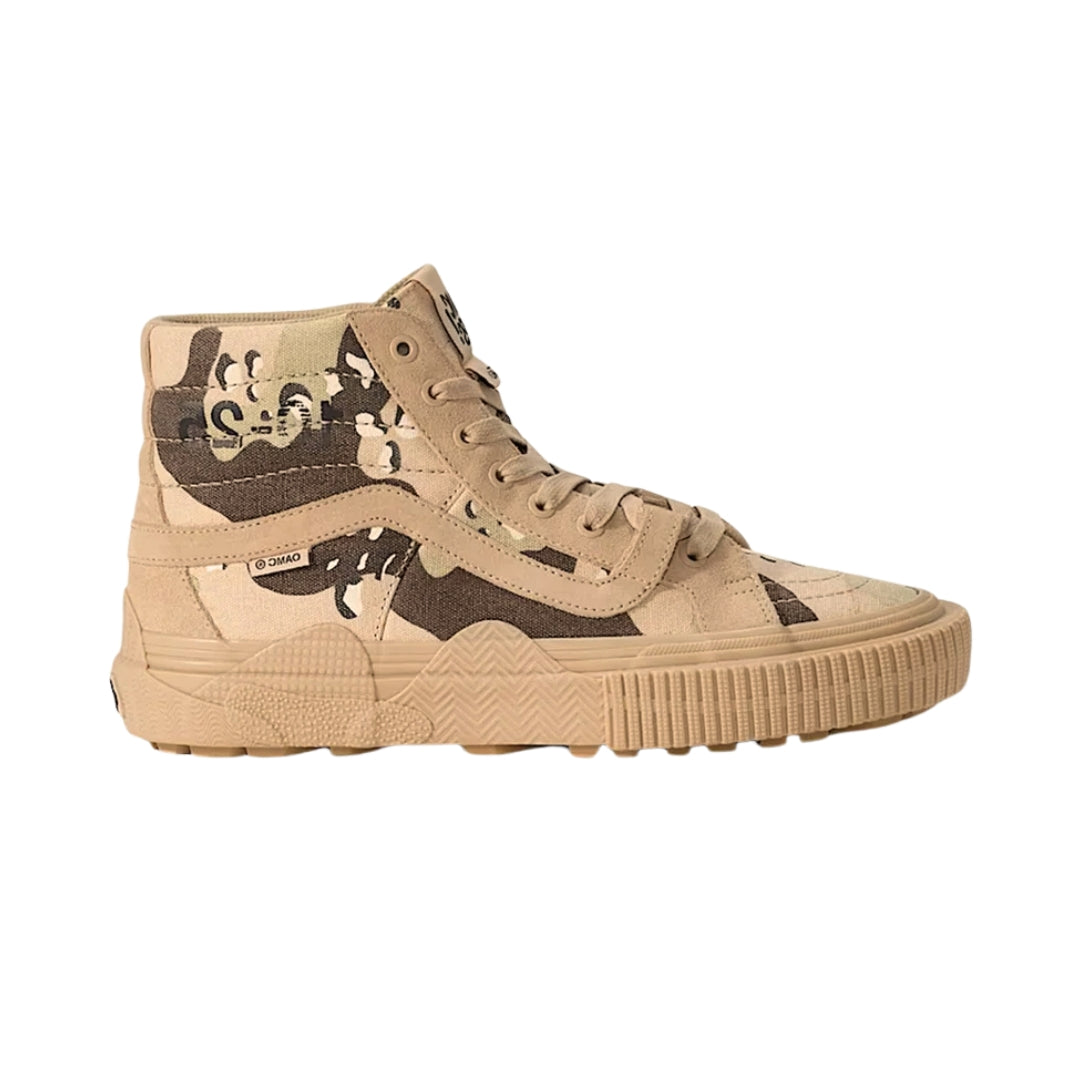 Tênis Vans OTW Sk8-Hi GL Lug WTAPS "Desert Camo"