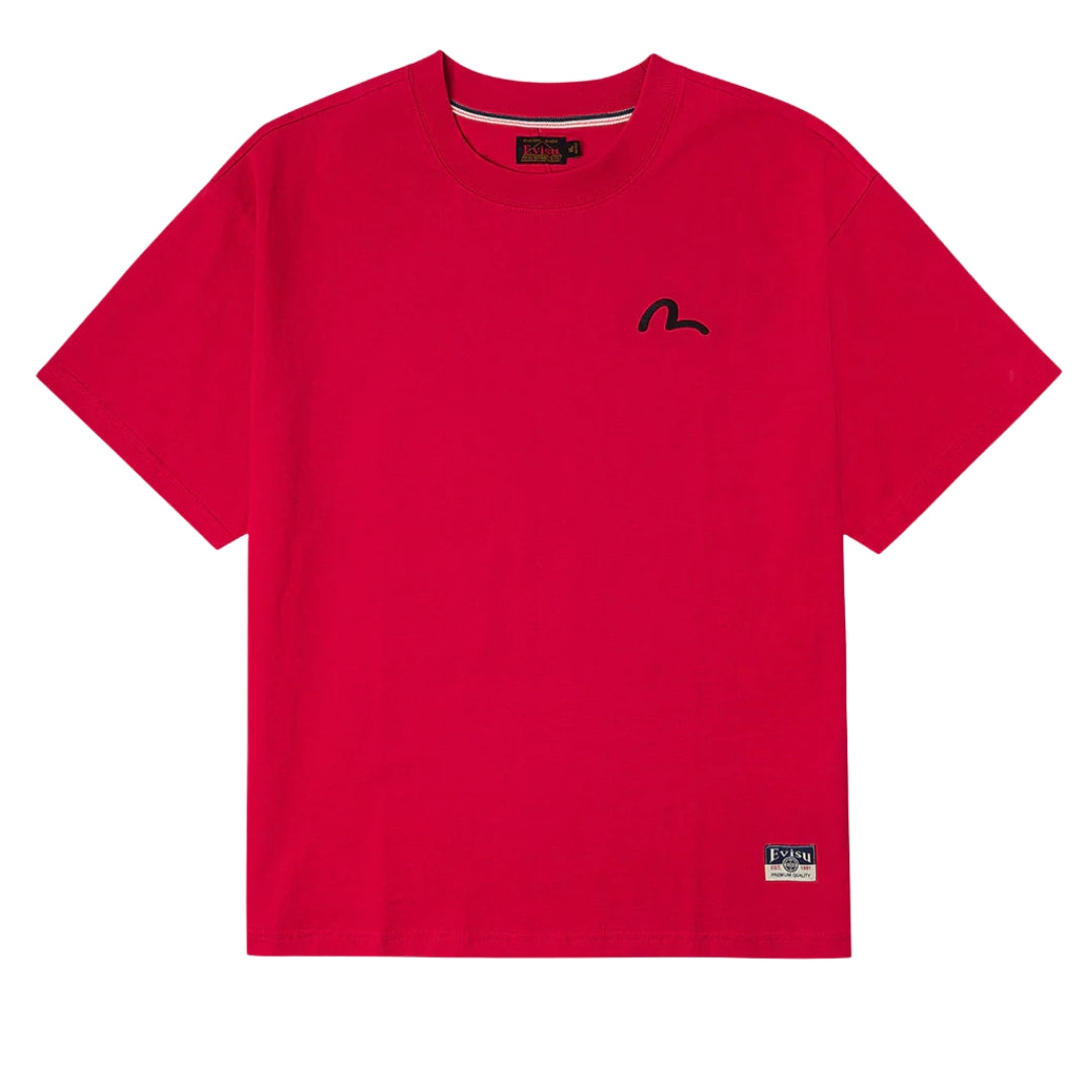 Camiseta EVISU embroidered relaxed fit T-shirt