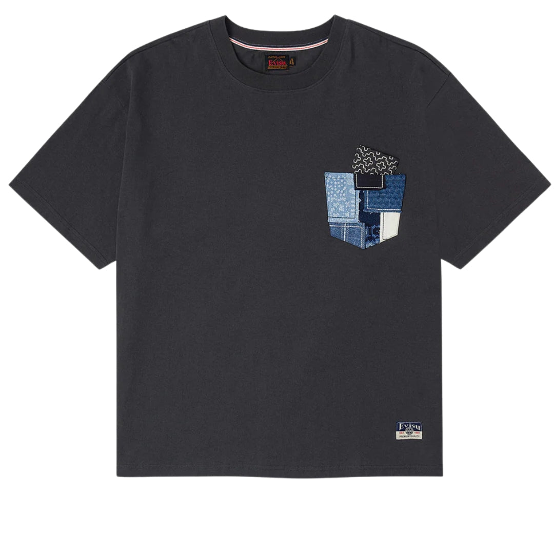 Camiseta EVISU Sashiko Daikoku Relaxed Fit T-Shirt