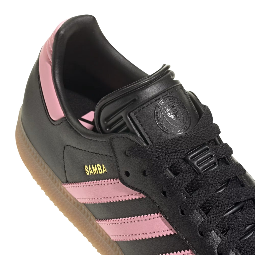 Tênis Adidas Samba Inter Miami Messi "Core Black/Light Pink/Gum"