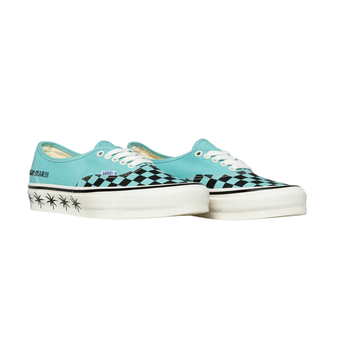 Tênis Vans Premium Authentic x WACKO MARIA "Checkerboard Blue"