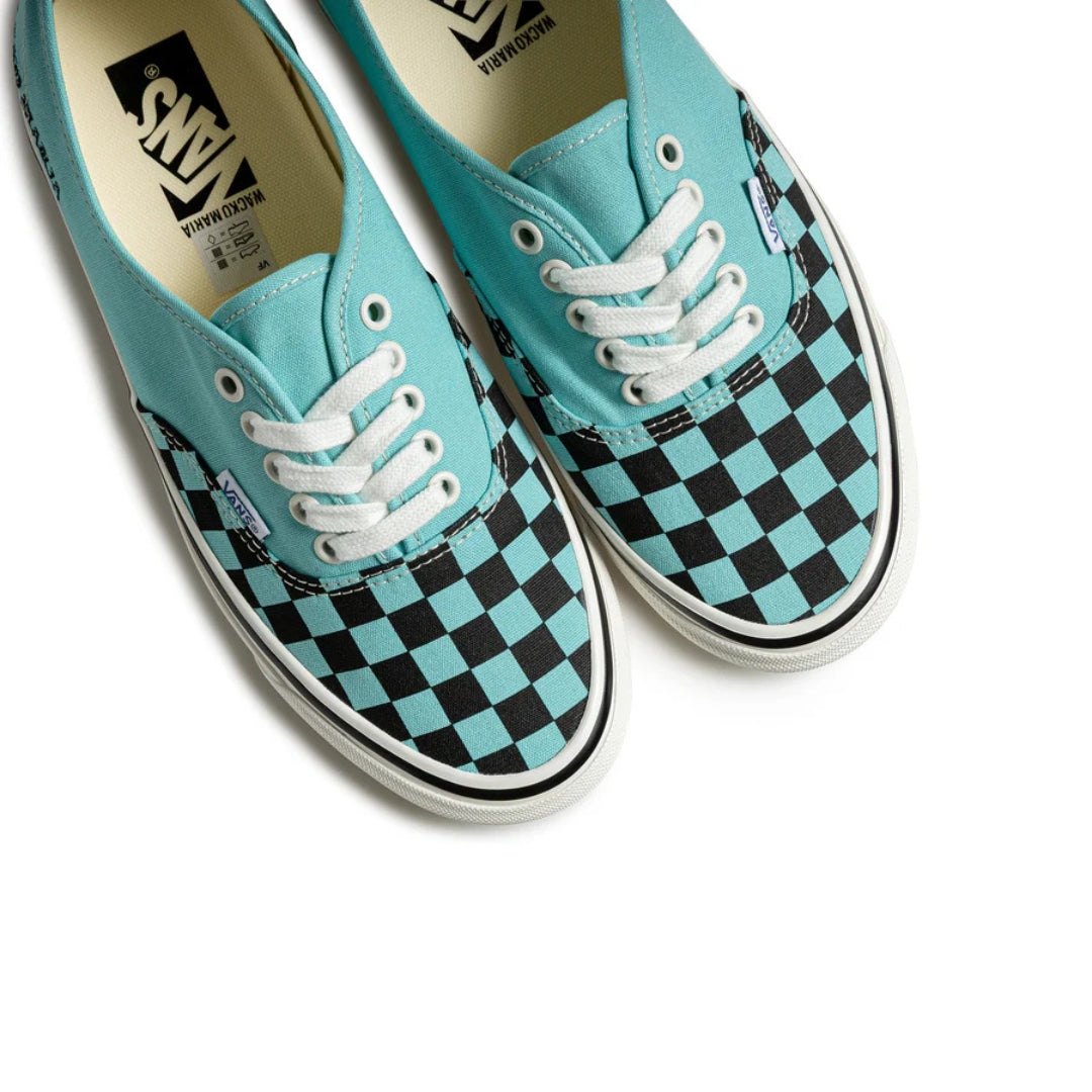 Tênis Vans Premium Authentic x WACKO MARIA "Checkerboard Blue"