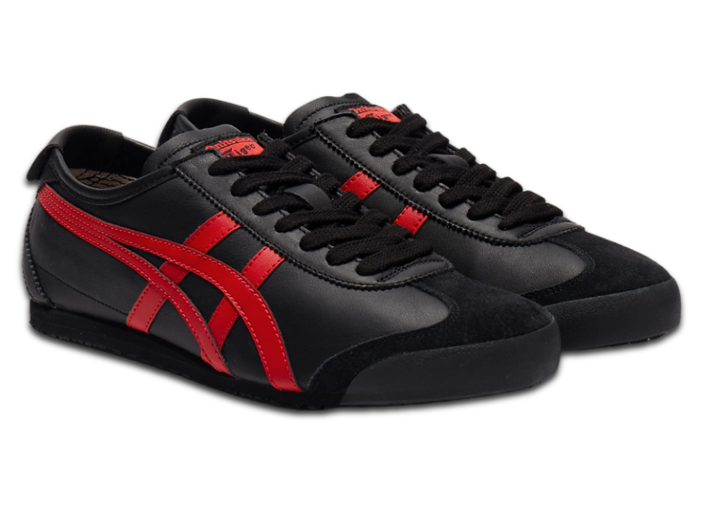 Tênis Onitsuka Tiger Mexico 66 'BLACK/CLASSIC RED'