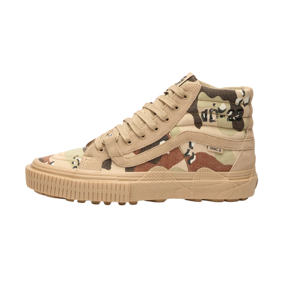Tênis Vans OTW Sk8-Hi GL Lug WTAPS "Desert Camo"