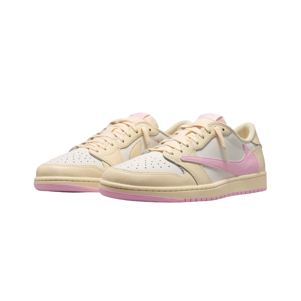 Tênis Nike Air Jordan 1 x Travis Scott "Shy Pink"