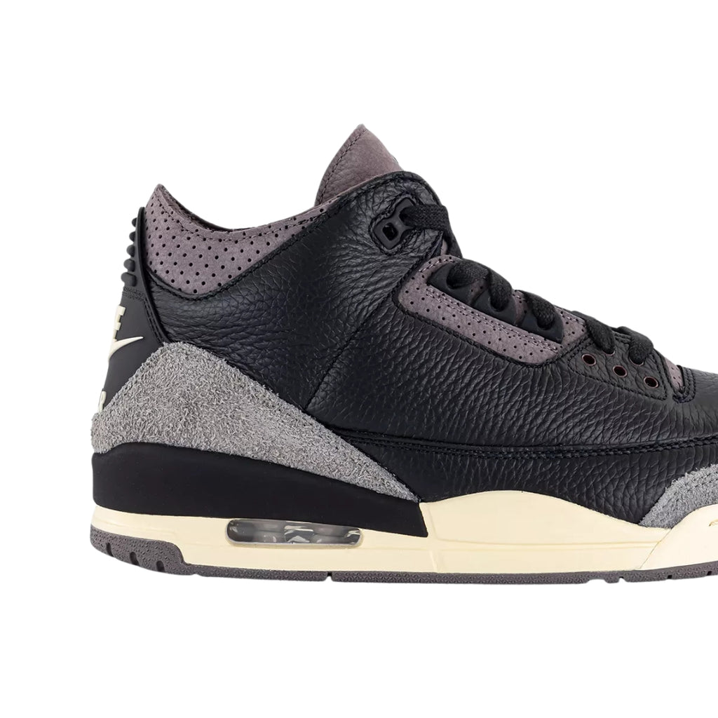 Tênis Nike Air Jordan 3 Retro x A Ma Maniere "Black and Flat Pewter/WYWS"