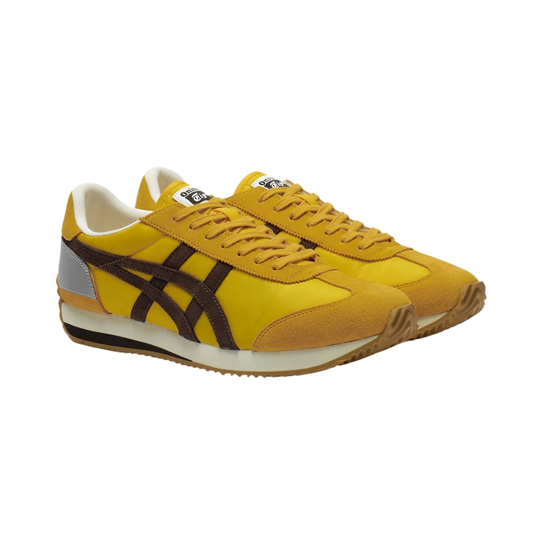 Tênis Onitsuka Tiger California 78 VIN "Sunflower Yellow/Licorice Brown"