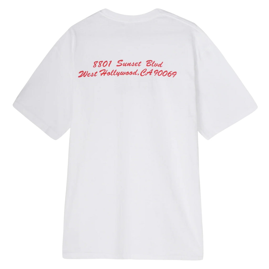 Camiseta Supreme West Hollywood Box Logo Tee White