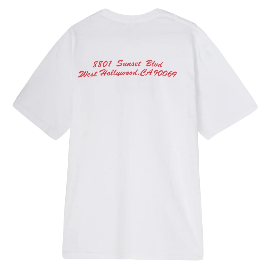 Camiseta Supreme West Hollywood Box Logo Tee White