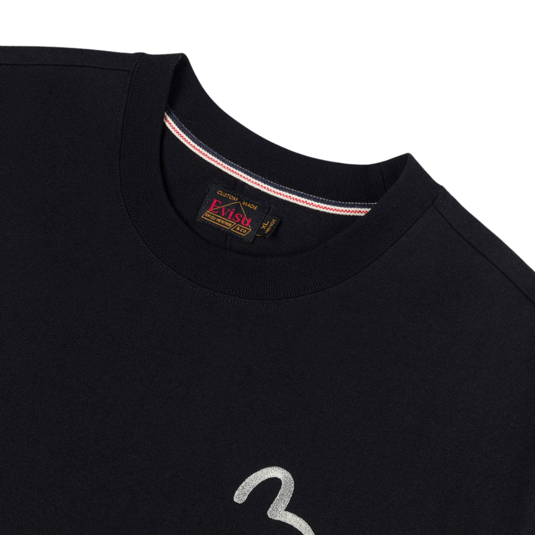 Camiseta EVISU embroidered relaxed fit T-shirt
