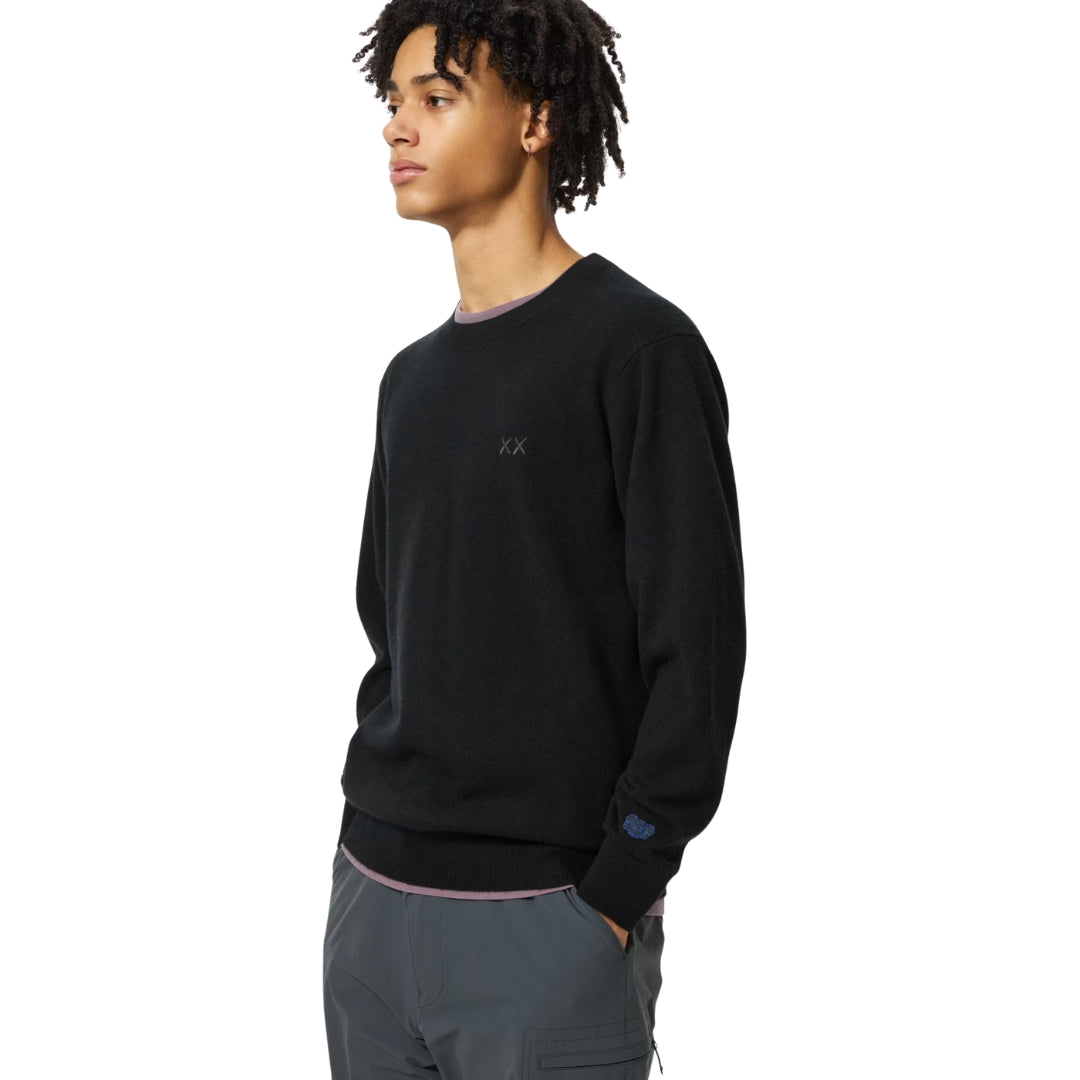 Suéter Uniqlo Gola redonda Cashmere x Kaws