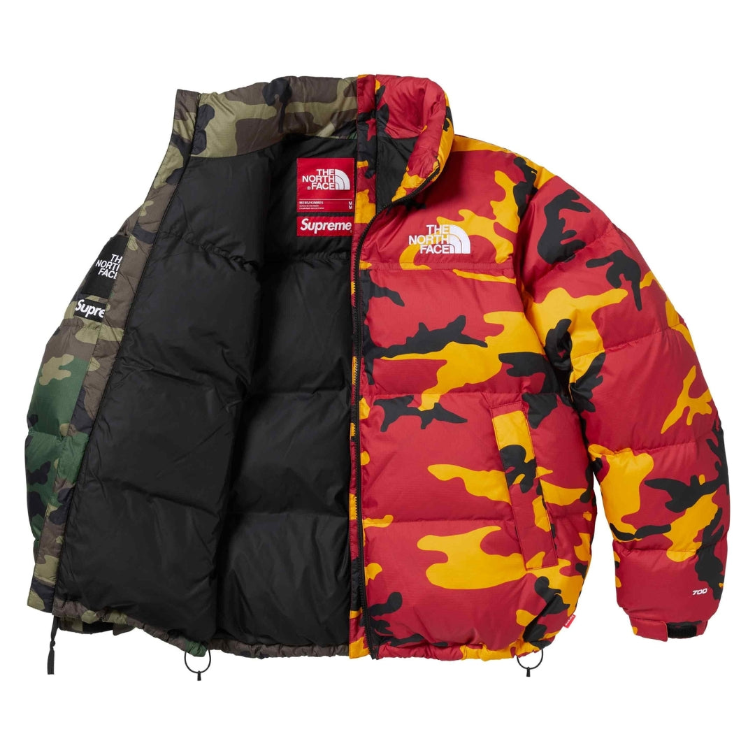 Jaqueta Supreme The North Face Split Nuptse Jacket "Camo"