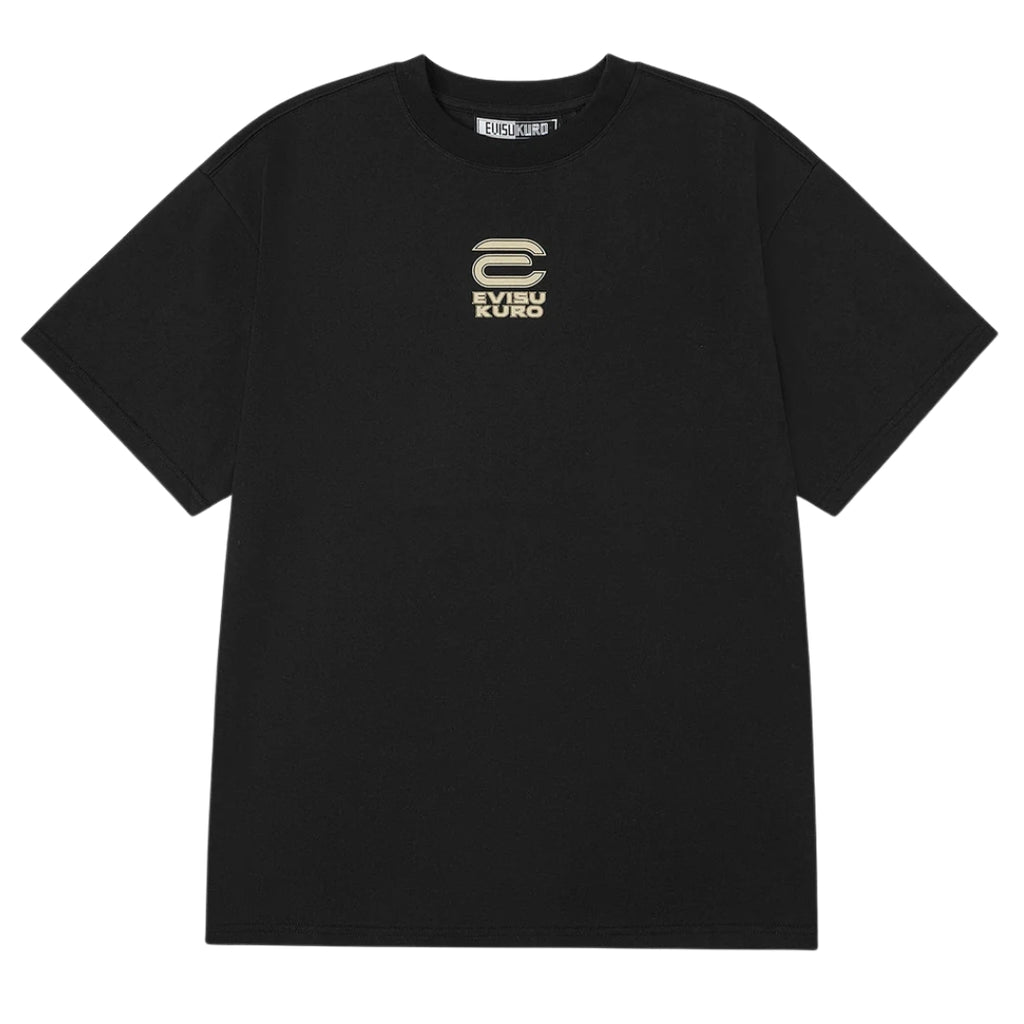 Camiseta EVISUKURO and contrast seagull print relaxed fit T-shirt