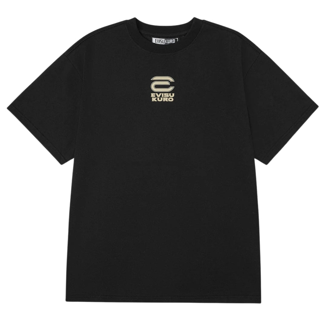 Camiseta EVISUKURO and contrast seagull print relaxed fit T-shirt