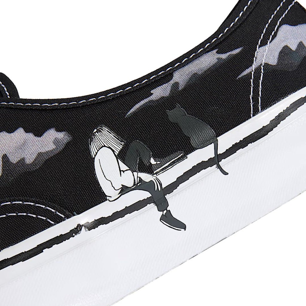 Tênis Vans Premium Authentic 44 x Yusuke Hanai "Canvas Black/True White"