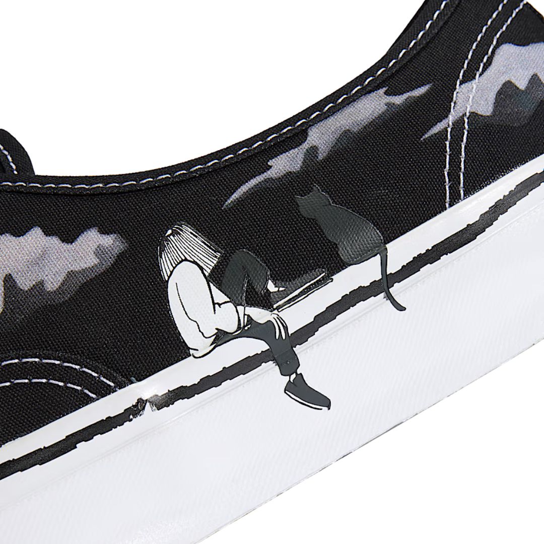 Tênis Vans Premium Authentic 44 x Yusuke Hanai "Canvas Black/True White"