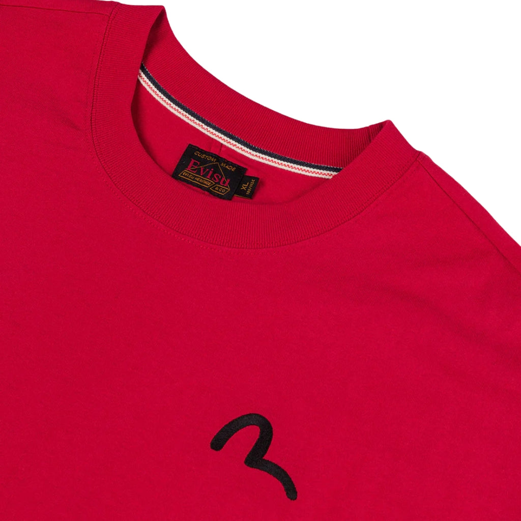Camiseta EVISU embroidered relaxed fit T-shirt