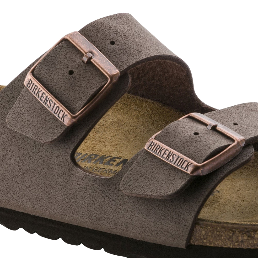 Sandália Clog BIRKENSTOCK Arizona Birkibuc "Mocha"