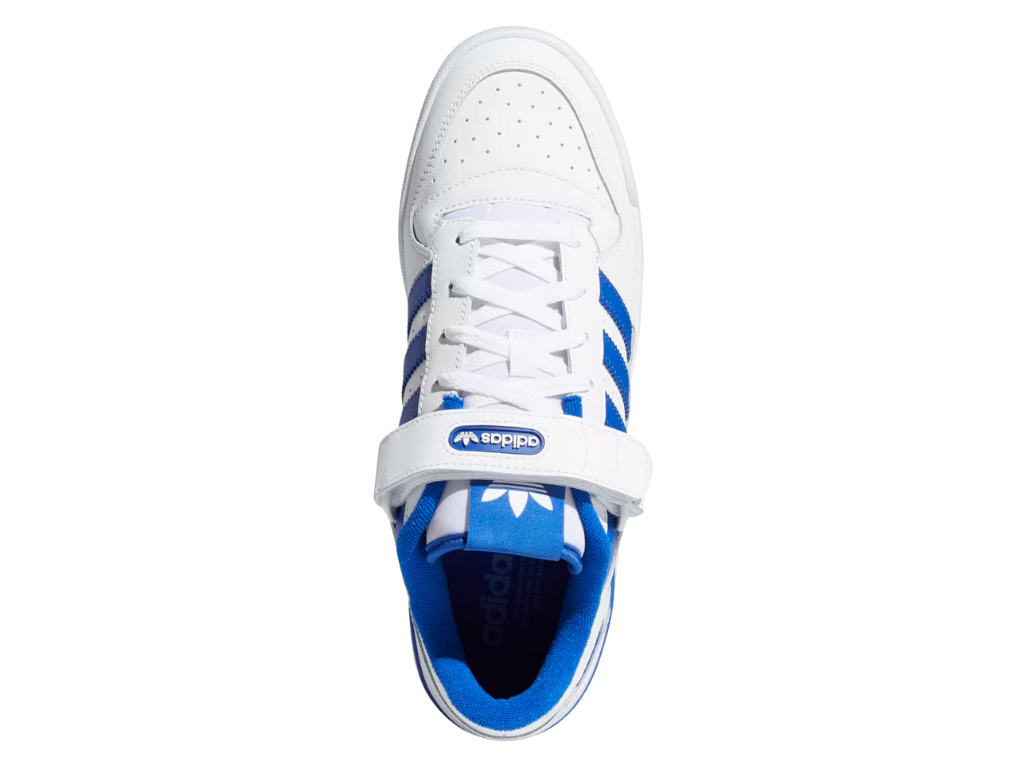 Tênis Adidas Forum Low "White/Royal Blue"