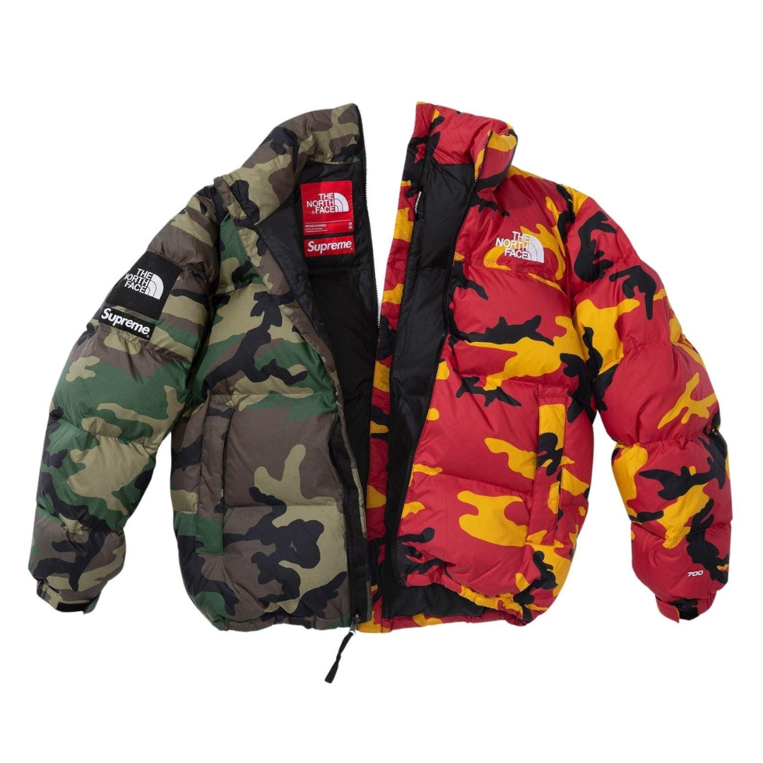 Jaqueta Supreme The North Face Split Nuptse Jacket "Camo"