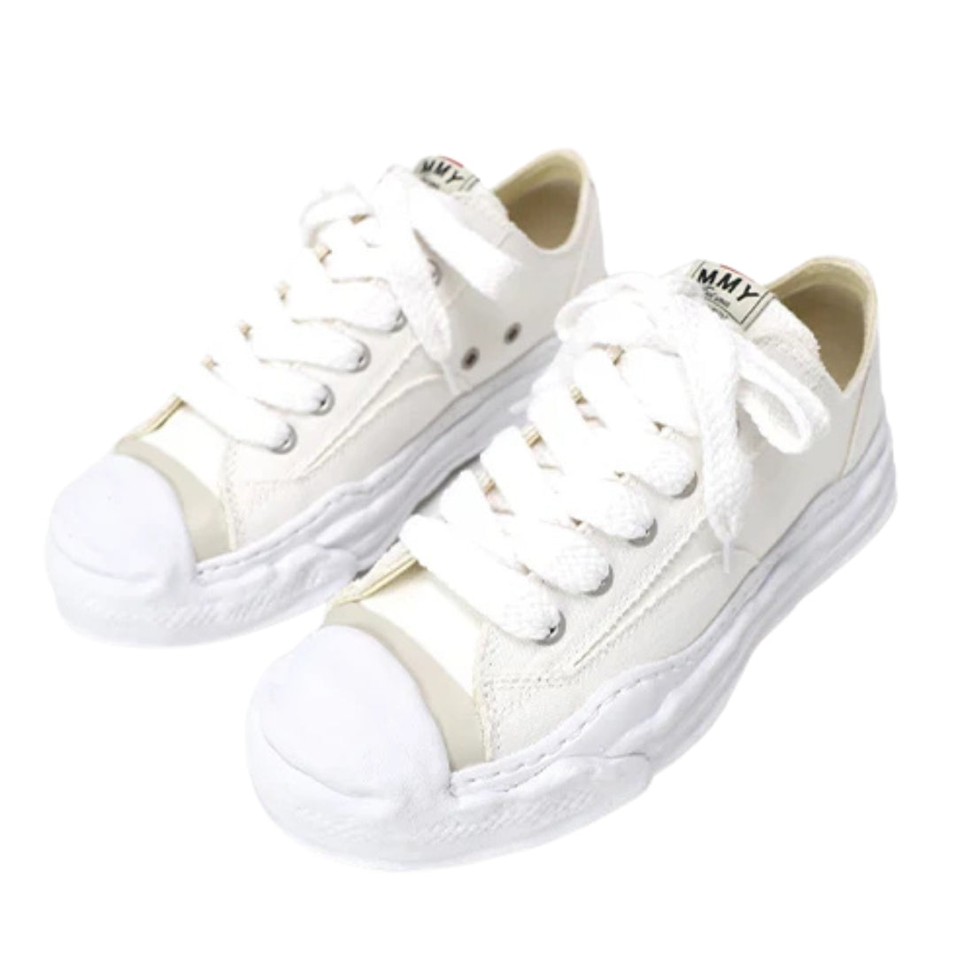 Tênis Maison Mihara Yasuhiro Hank OG Sole Canvas Low "White"