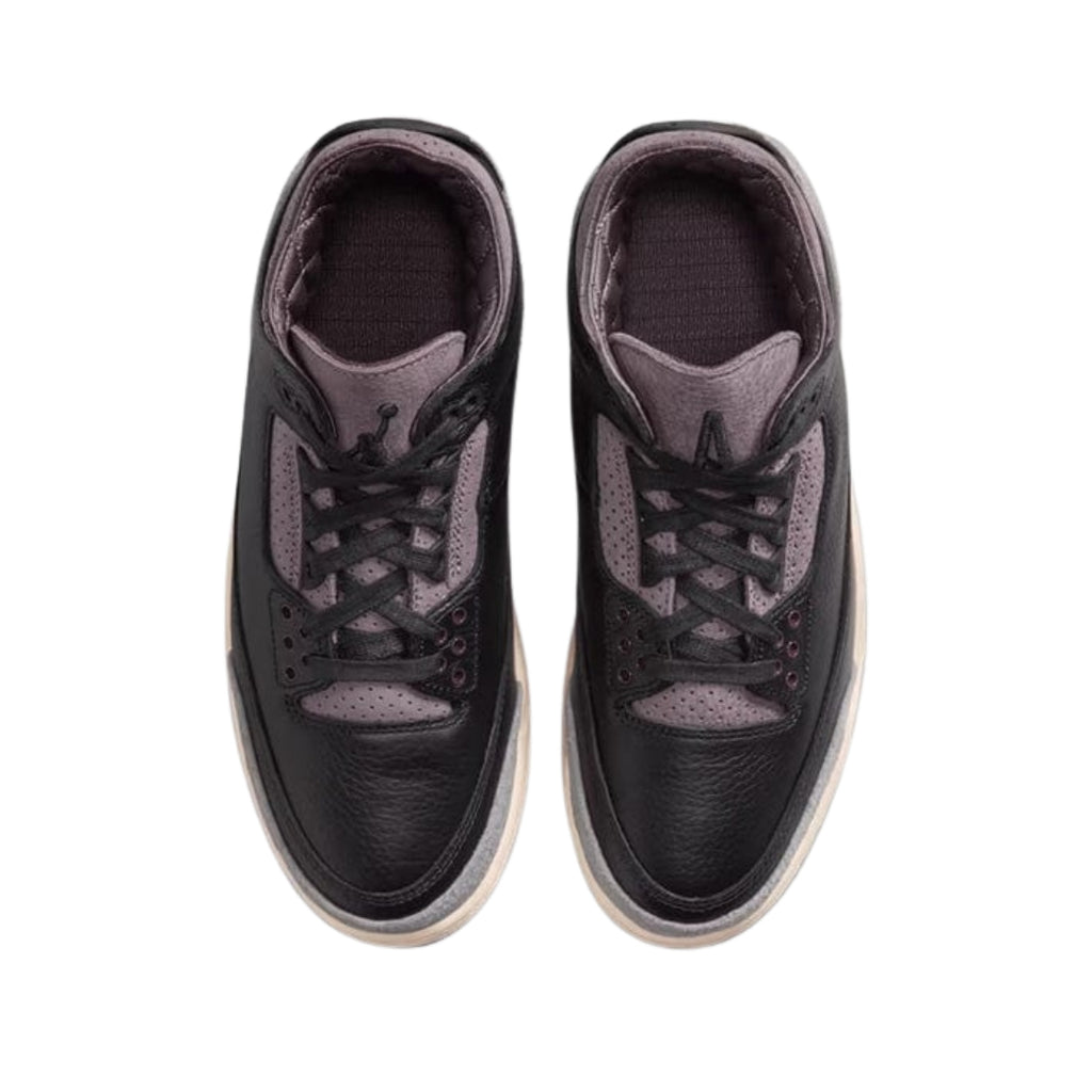 Tênis Nike Air Jordan 3 Retro x A Ma Maniere "Black and Flat Pewter/WYWS"